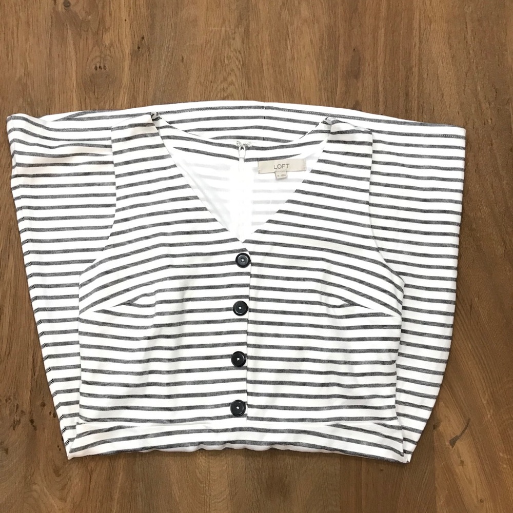 Loft striped summer dress